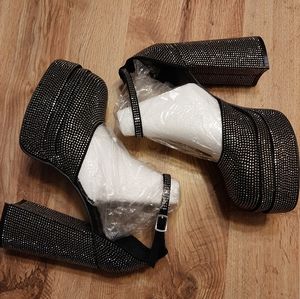 New Rhinestone Mary Jane